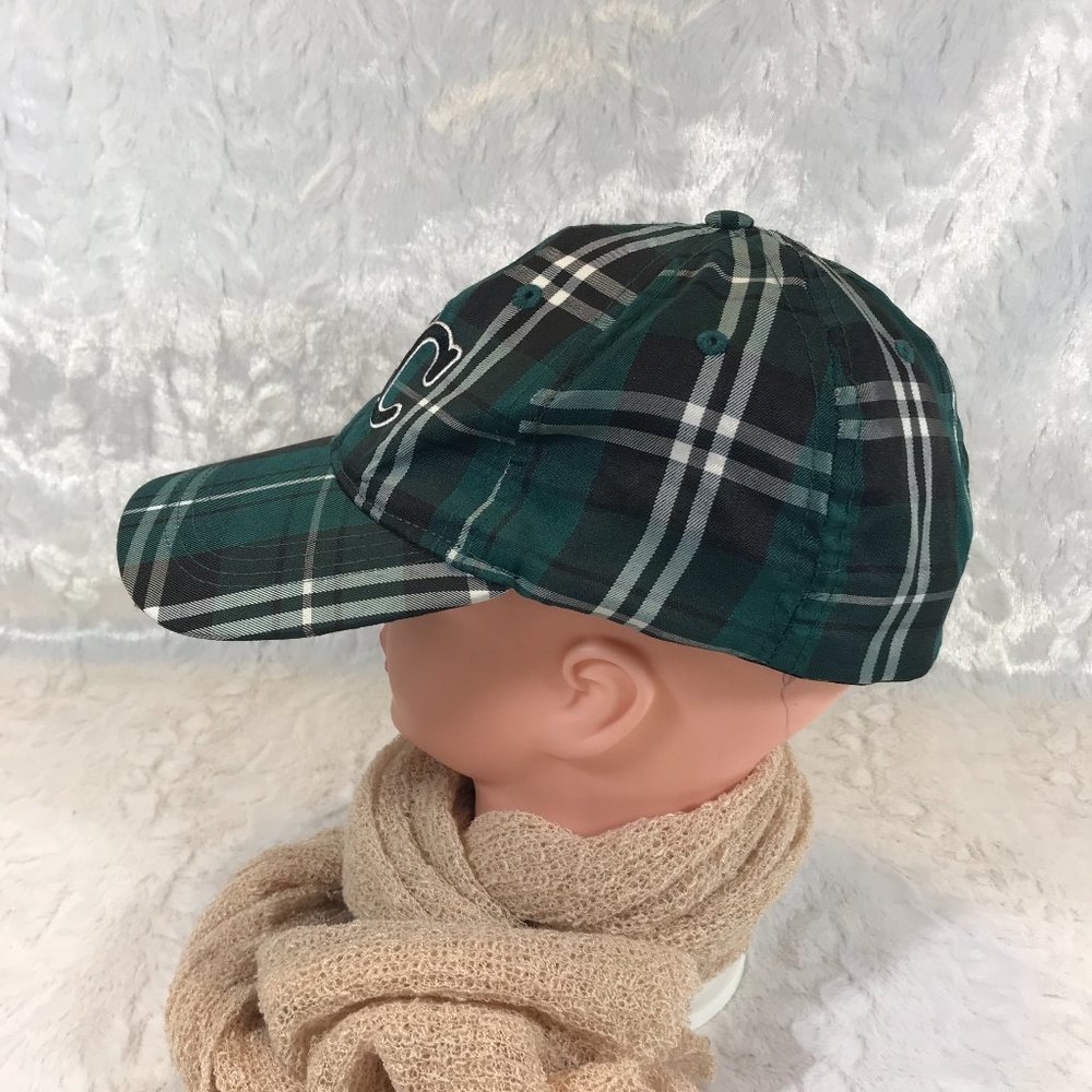 Emerald Isle NC fitted baseball Hat Plaid - Picture 4 of 6